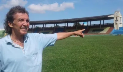 Alcides Gómez, exjugador de Junior. 