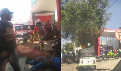 El agredido fue inicialmente atendido en el Hospital Local.