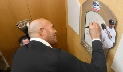 Mariano Rivera, ex lanzador de Grandes Ligas. 