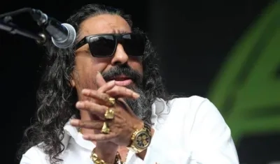 El cantante español Diego el Cigala.