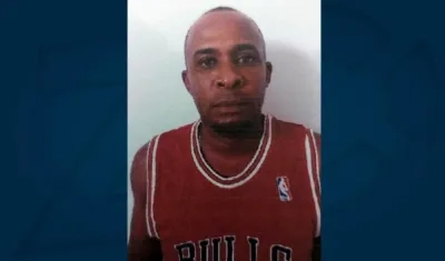 Fredy Alexander Lozano Asprilla, capturado por la Policía.