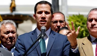 Juan Guaidó. 