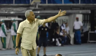 Alexis Mendoza, técnico barranquillero. 