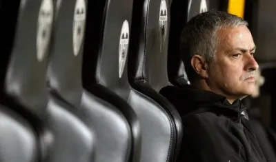 El técnico José Mourinho. 