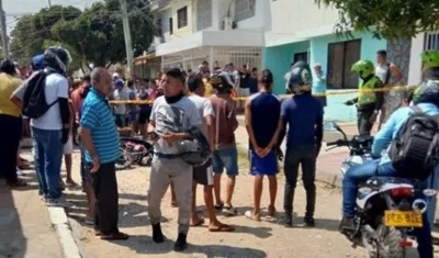 El hecho ocurrió en la calle 80C con carrera 21C, barrio Los Almendros.