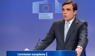 Margaritis Schinas, portavoz jefe de la Comisión Europea.