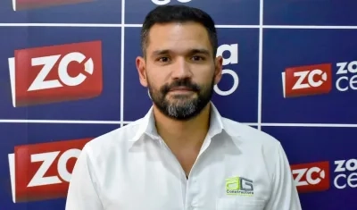 Andrés Anaya, representante de AG Constructora.