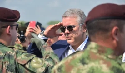 El Presidente de la República, Iván Duque.