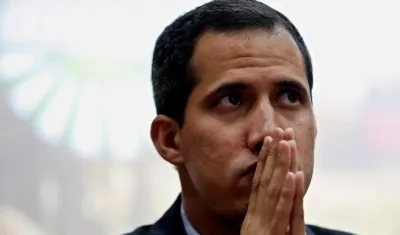 l jefe del Parlamento venezolano y líder opositor, Juan Guaidó.
