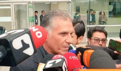 Carlos Queiroz, técnico portugués. 
