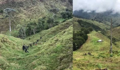 Tierras incautadas en el Huila.