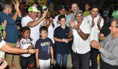 El Alcalde de Barranquilla, Alejandro Char.