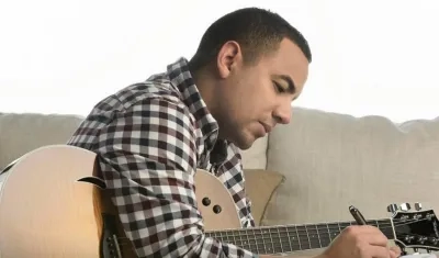 El cantautor vallenato Felipe Peláez.