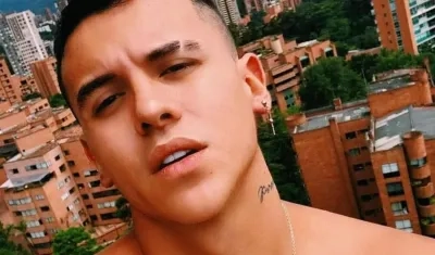 Kevin Roldán, cantante reguetonero.