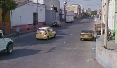 Lugar de los hechos en el barrio San Roque,