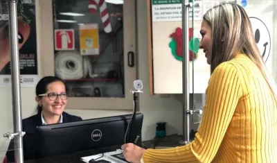 Imagen referencial de una notaría en Bogotá.