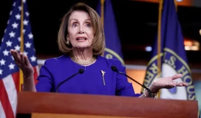 La demócrata Nancy Pelosi.