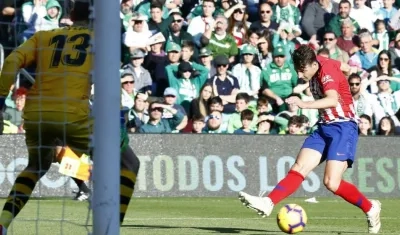 Santiago Arias, lateral derecho del Atlético de Madrid. 