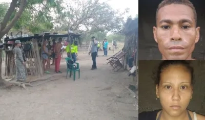  Luis Alberto Orozco Castillo y su pareja Bleidis Yoselin Meza Salas fueron capturados en Calamar.