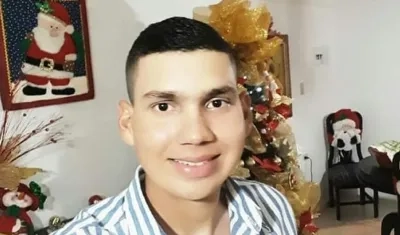 Andrés David Fuentes, cadete fallecido.