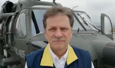 El director de UNGRD, Eduardo José González. 