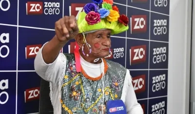 Manuel Matute, Director artístico de las Farotas de Talaigua Nuevo, Bolívar.