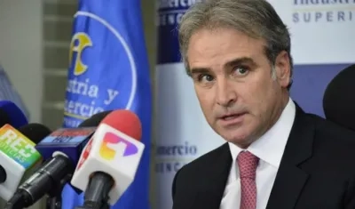 Pablo Felipe Robledo, exsuperintendente de Industria y Comercio.