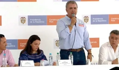 Iván Duque, Presidente de Colombia.