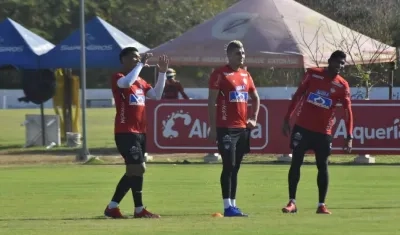 Teófilo Gutiérrez, Michael Rangel y Luis Carlos Ruiz. 