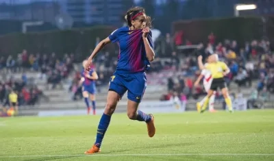 Andressa Alves, jugadora brasileña del Barcelona. 