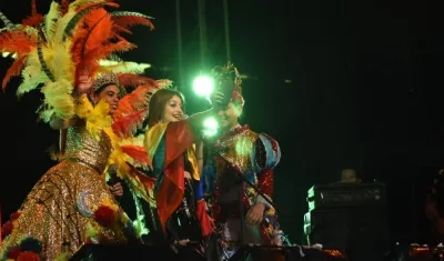 Karol Sevilla y los Reyes Infantiles, Isabella Chacón y César De La Hoz.