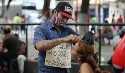 El venezolano Ángel García.