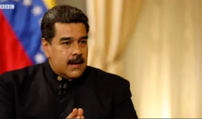 Nicolás Maduro, presidente de Venezuela.