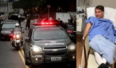 Un esquema de seguridad trasladará a Bolsonaro a su residencia oficial, el Palacio de la Alvorada.