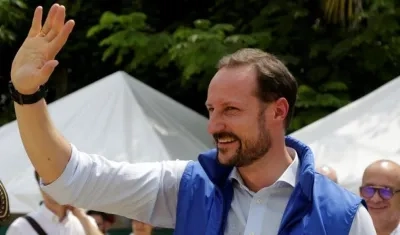 El Príncipe de Noruega, Haakon Magnus.