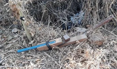 Esta es la trampa donde cayó el menor.