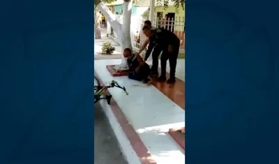 Baleado en Sabanagrande.