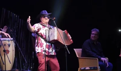 El cantante Dolcey Gutiérrez.