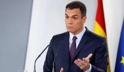 Pedro Sánchez, presidente del gobierno de España.