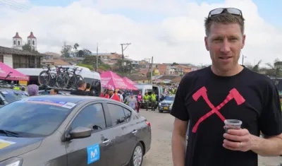 Axel Merckx, ciclista hijo de Eddy Merckx.