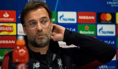 Jürgen Klopp, entrenador del Liverpool.