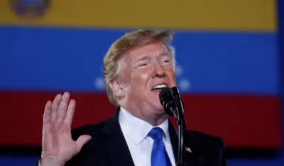 Donald Trump, presidente de Estados Unidos. 