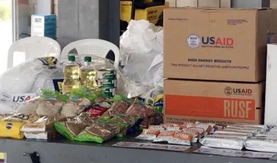 Ayuda humanitaria de Estados Unidos 