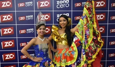  La Reina Infantil Gisset Polo y la Reina Central del Carnaval del Recuerdo 2019, Tatiana Palma.