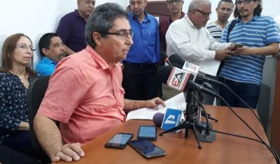 El Juez 17 Penal Municipal con control de garantías, Delio Nieto.