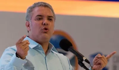 El Presidente Iván Duque