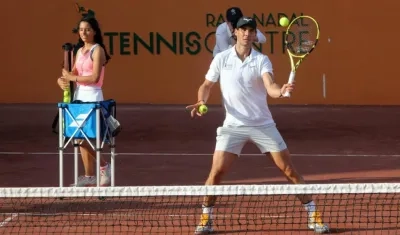 Rafael Nadal, tenista español. 