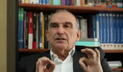 Humberto De la Calle, exnegociador de paz.