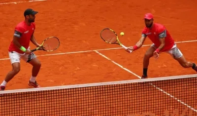 Juan Sebastián Cabal y Robert Farah. 