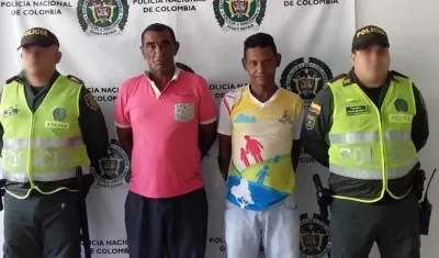 Los hombres fueron capturados en Candelaria y llevados a la Penitenciaría El Bosque.
